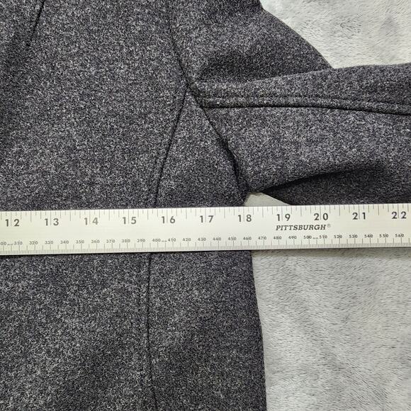 Lululemon Jacket Womens 4 Grey Heathered Black Wool All Days Soft Shell NO VEST - Picture 11 of 13